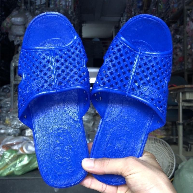  dép tổ ong đỏ xanh nam nữ trẻ em đi trong nhà tắm nhựa pvc dẻo nhẹ thông thoáng chân giá rẻ 