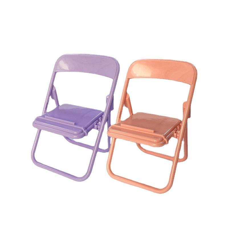 Product Introduction of 1pc Replicate Chair Shape Mobile Stand Holder Hand Free Stand Support Cellphone Holder Mobile Phone Accessories 4