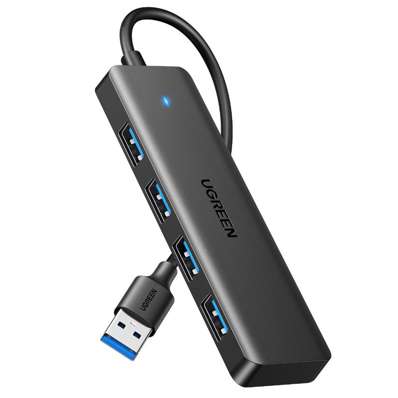 Hab USB 3.0, 4 port, Pemisah USB A, Ultra-nipis, Pengembang USB ...
