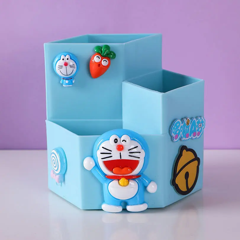 Hộp Đựng Bút Hoạt Hình, Hộp Đựng Đồ Đa Chức Năng, Thiết Kế Cô Gái Dễ Thương, Phong Cách Instagram Sáng Tạo, Thích Hợp Cho Trẻ Em Và Học Sinh, Văn Phòng Phẩm Để Bàn, Thời Trang