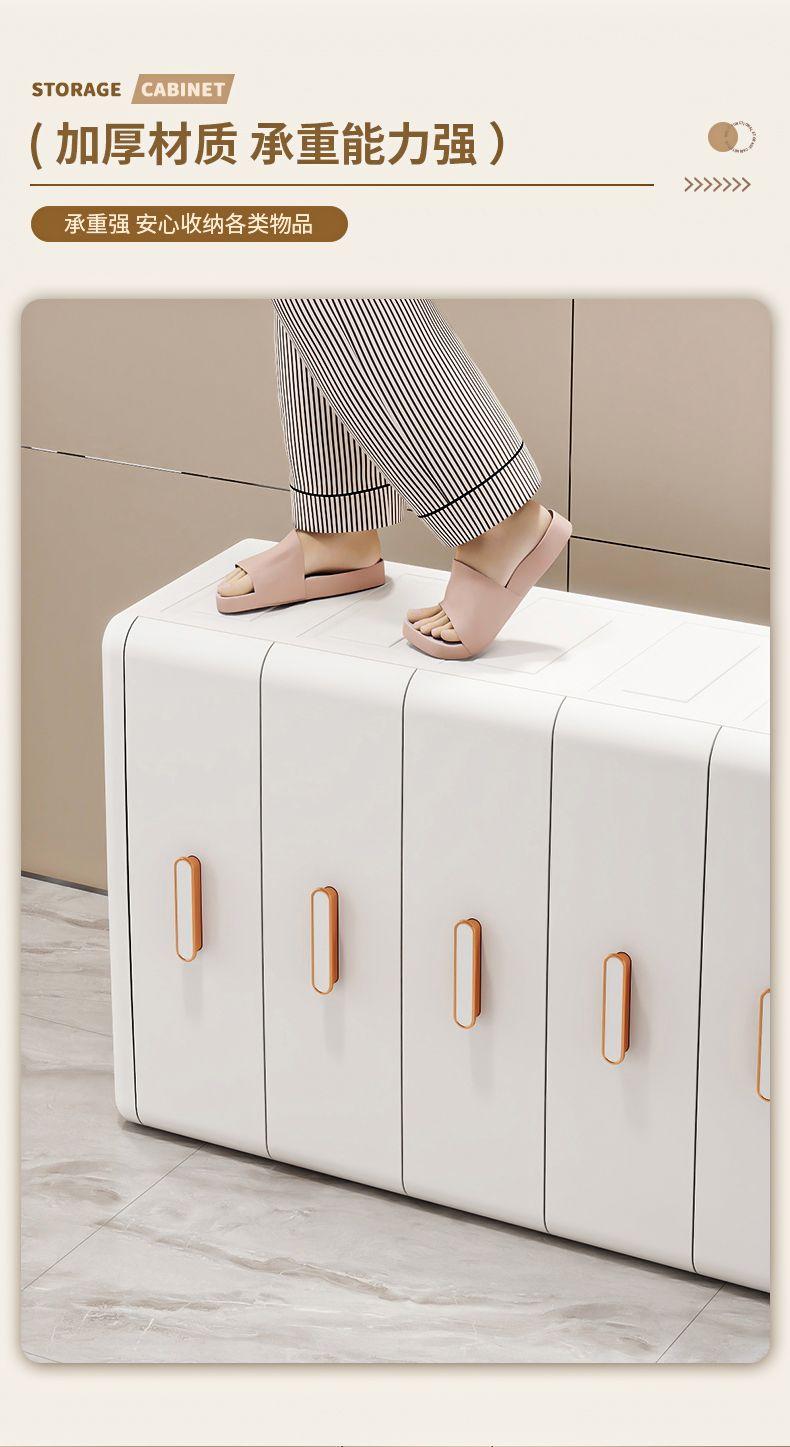 Product Introduction of Thickened Storage Cabinet, Organizer Cabinet, Household Snack Storage Box, Bedroom Plastic Five-Drawer Cabinet, Storage Cabinet, Drawer Style 11
