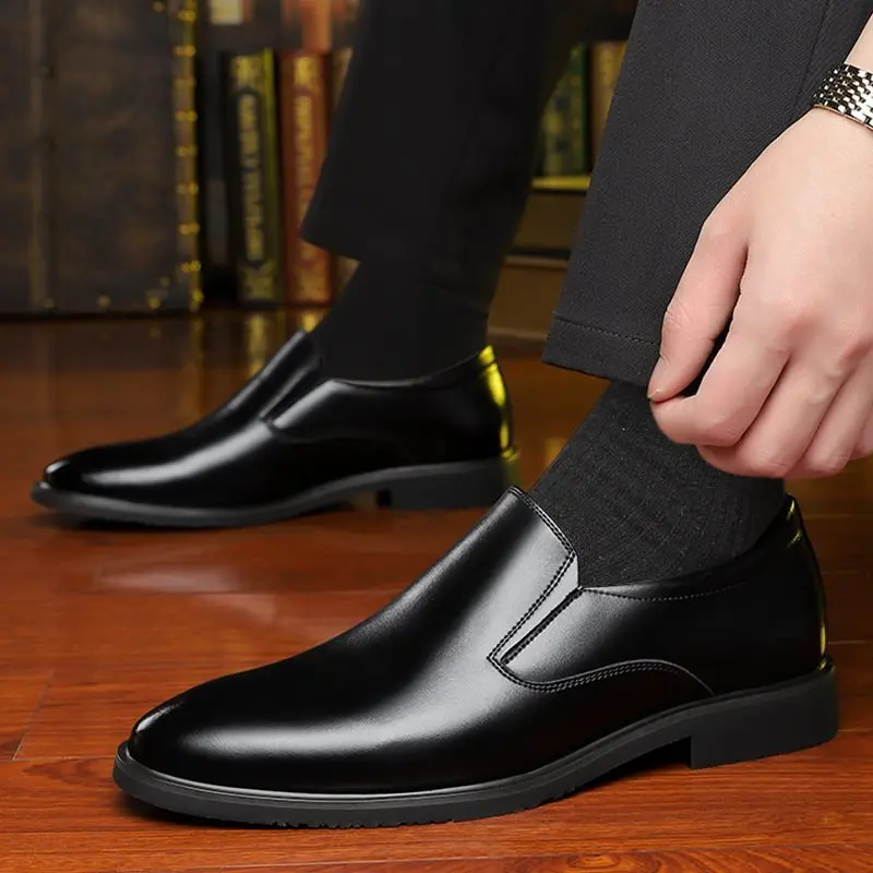 Giày tây lười nam da bò thật 100% da mềm dễ đi lại kiểu dáng đơn giản -bảo hành 12 tháng (gt03) Thời trang