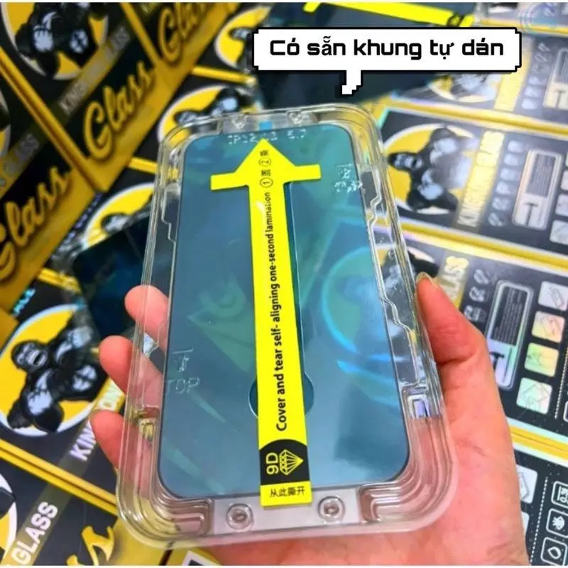Combo 2 Kính cường lực iphone khung trợ dán, Chống nhìn trộm, Cường lực 9H chống xước, Chống vỡ màn hình, Cường lực phủ nano chống nước, Chống bám vân tay, cuong luc kinhkong glass full màn iphone X đến 16PROMAX, Tặng ốp chống sốc và Mèo thần tài may mắn 2