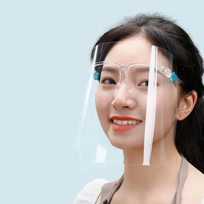 Tấm Che Kính Bảo Hộ Toàn Mặt Bằng Nhựa, Bộ 10 Cái, Chống Dầu, Bảo Vệ Chống Bỏ Bỏ Bắn, Mặt Nạ Cách Ly, Trong Suốt, Chống Bụi, Tấm Che Bảo Vệ Khuôn Mặt Phụ Kiện Women 0