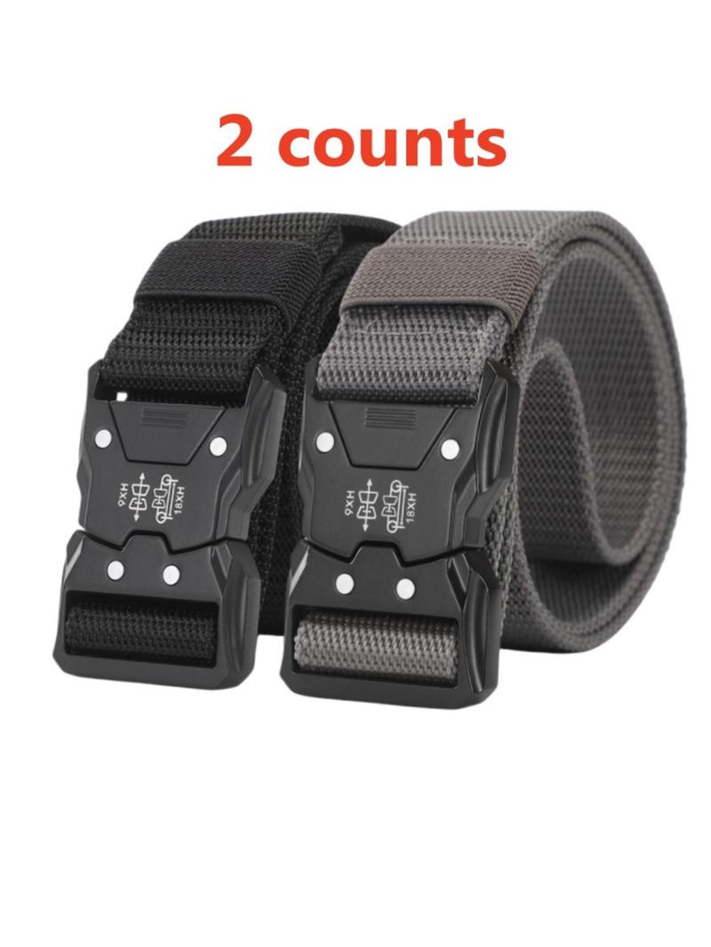 Product Introduction of Tactical Waist Belt, Accessories for Men, Durable Automatic Buckle Belt, Unisex Accessories for Men and Women, Fashion Accessories for Daily Wear 0