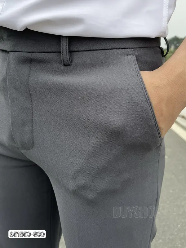 Quần Âu Nam Form Dáng Hàn Quốc 6 màu Menswear Pants Có Túi 6