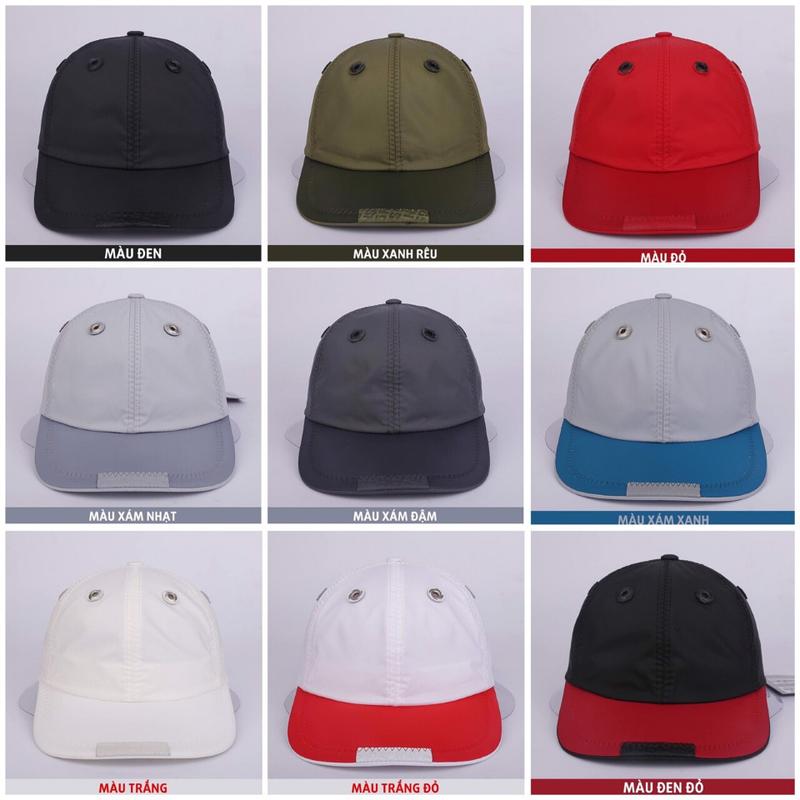 Mũ Lưỡi Trai Nón Nam Sơn Vải Dù Gió Hàng Đẹp Thời Trang Cao Cấp Mới Nhiều Màu Hot Tent (MC38)