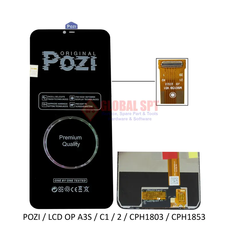LCD TOUCHSCREEN COMPATIBLE FOR OPPO A3S / C1 / 2 / CPH1803 / CPH1853 2