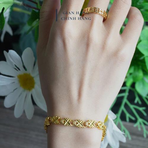 FUVEXD - Bộ phụ kiện trang sức kim tiền với thiết kế sang trọng lịch sự quý phái 2