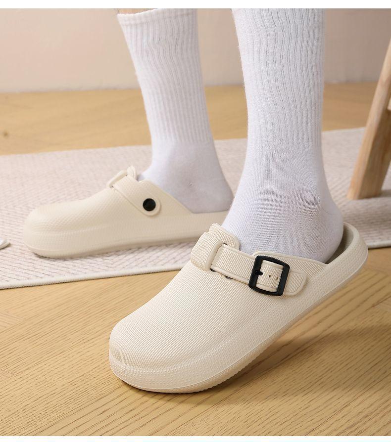 Product Introduction of Dép Đi Biển Mùa Hè Cho Nam, Ngoài Trời, Đế Dày, Không Trơn Trượt, Thường Ngày, Thoải Mái, Không Có Gót, Dép Lười Nửa, Đánh Giá Tích Cực 92%, Năm 2025 13