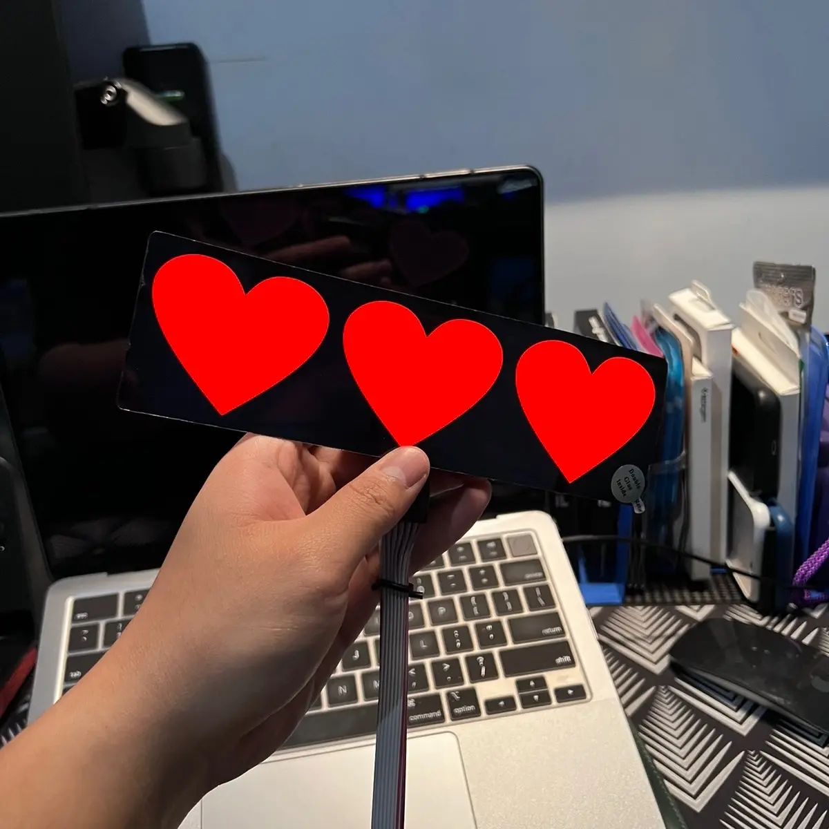 Led sticker model Love