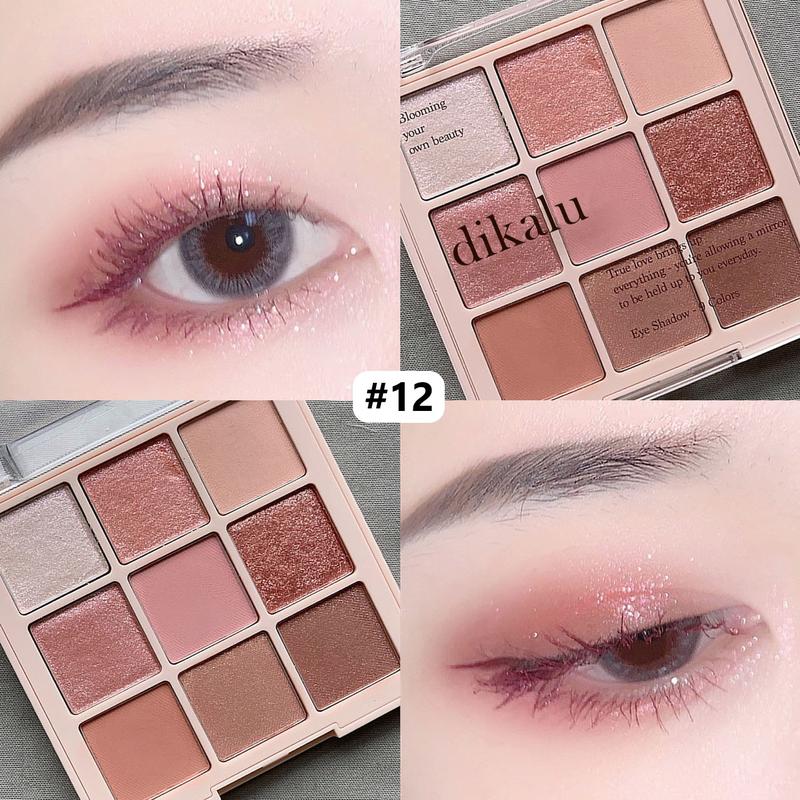 DIKALU 901 EYESHADOW HIGHLIGHTER 9 COLORS BLOOMING 5