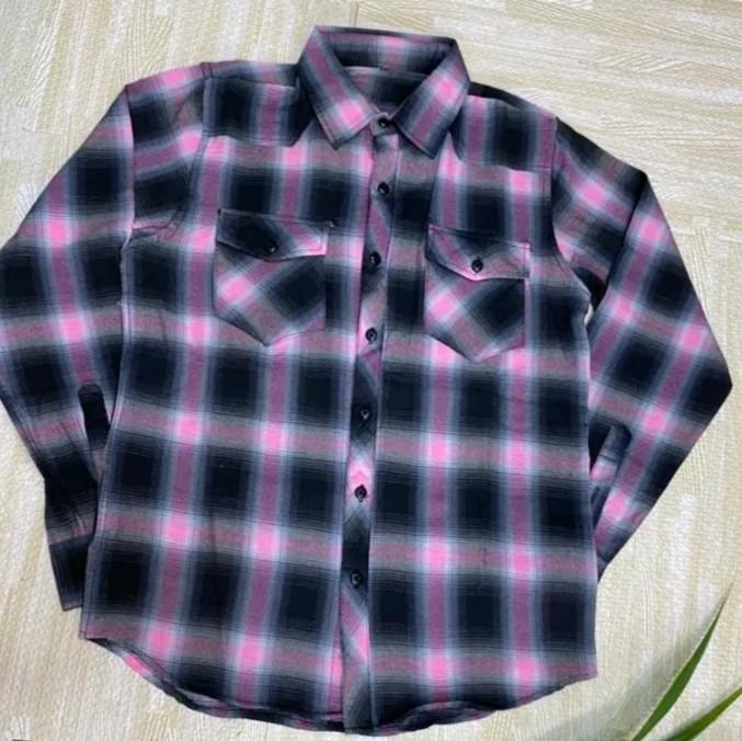 Áo sơ mi THÊU affi dài tay bảy màu cho nam chất kate mát mịn đẹp Menswear Cổ Tròn Có Cổ 4