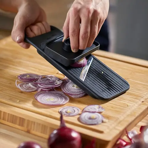 Viral! Alat Pengiris Buah & Sayur, Potato Slicer Mandolin Premium Original