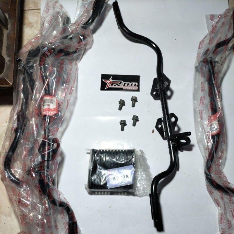 Besi Barstep step footstep fostep pijakan kaki depan motor Honda Supra x atau Supra fit lama mayestro mayestro 0