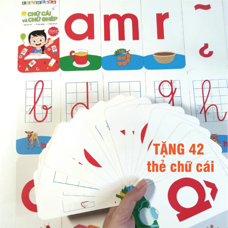 Bộ thẻ flash card học thế giới xung quanh , khổ A5 - 100 thẻ 6