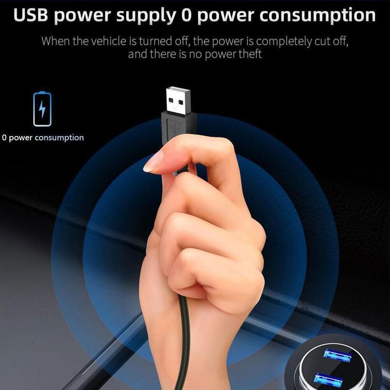 Đồng Hồ Đo Tốc Độ Kỹ Thuật Số, Hud Xe Hơi, Đồng Hồ Đo Tốc Độ GPS, Màn Hình Lật Đầu, Thích Hợp Cho Tất Cả Các Loại Ô Tô, Có Cổng USB Tốc Độ, Cắm Và Chạy, Dễ Sử Dụng 4