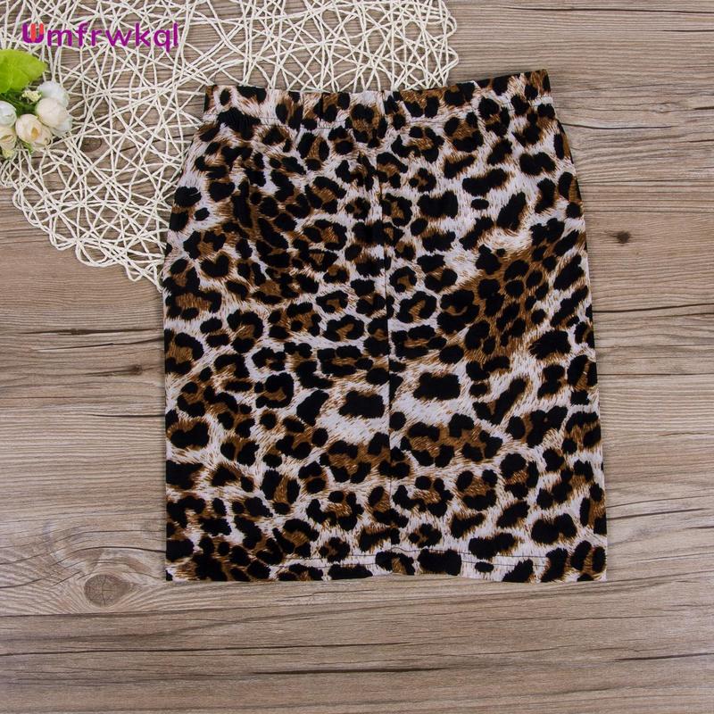 Váy bút chì ôm sát cơ thể gợi cảm cho nữ, Váy ngắn mặc đi tiệc mini cạp cao in họa tiết da báo Quần 5