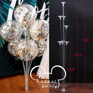 7in1 Stick Cup Standing Balon + Tatakan / Tiang Dekorasi Balon / Standing Balon / Balon Standing