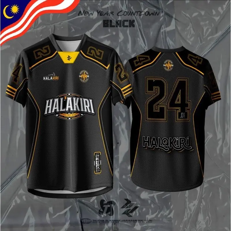 【free DIY Custom & Namenumber】2024 choii NFL jersey original  HALAKIRI Baju Tshirt Lelaki Thailand Viral Custom Jersey  Collar  INSERT BERSULAMNEW YEAR EDITION