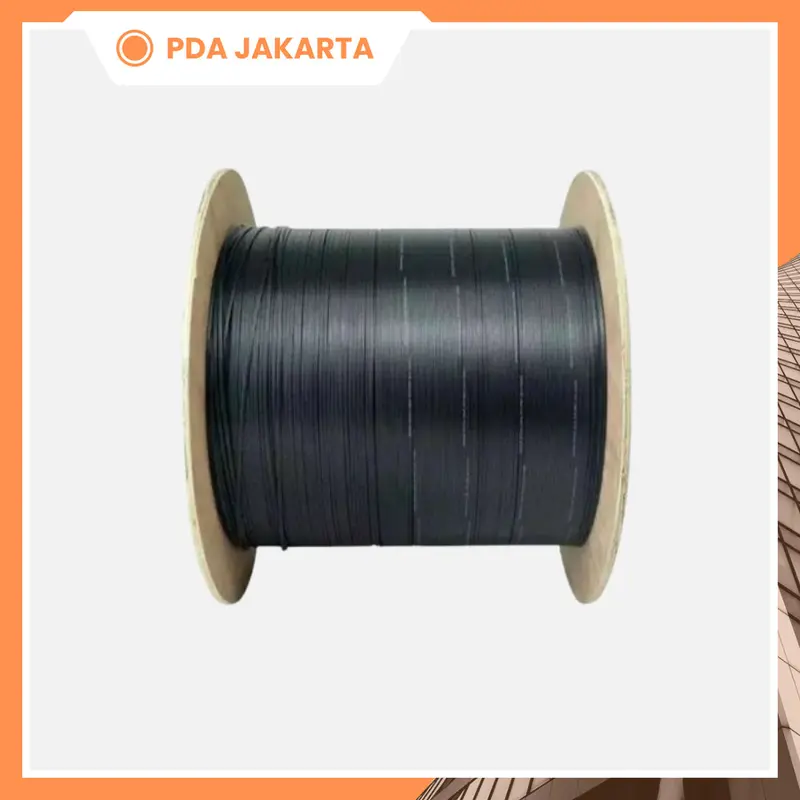 (NEW) Kabel Dropcore Fiber Optic 1 Core 3 Seling 1000M High Quality 1