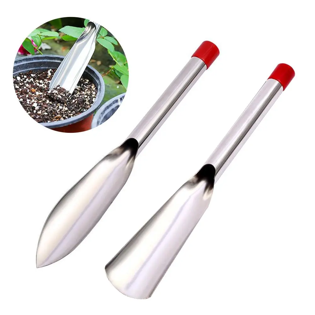 Stainless Steel Spatula Agricultural Digging Pulling Shovel Tool Weeds Gardening U9K0