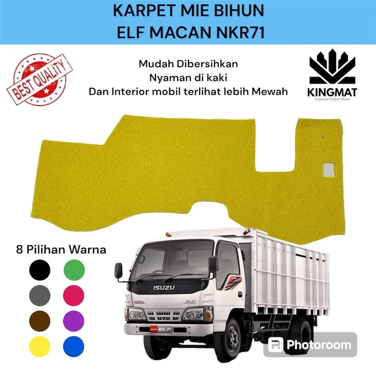 karpet Isuzu elf macan nkr