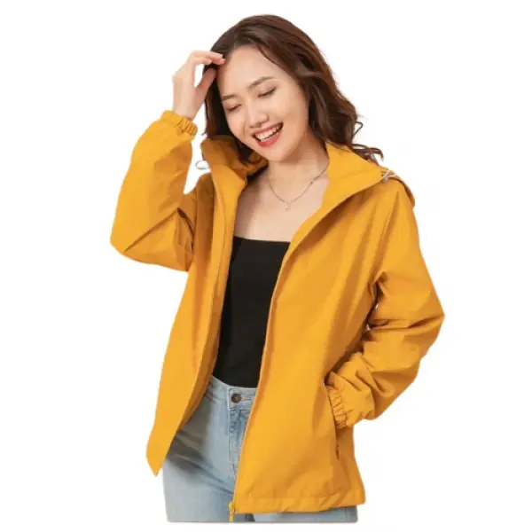 [ 40-75kg]Áo gió nữ,áo khoác gió 2 lớp túi trong lót đẹp chống nước, bụi,..thời trang thu đông - naheeofficial