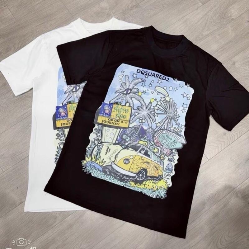 Áo Phông D.Q.S Hoạ Tiết Oto Boy Hàng Siêu Cấp Chất Cotton Cao Cấp Hottrend 2025 1