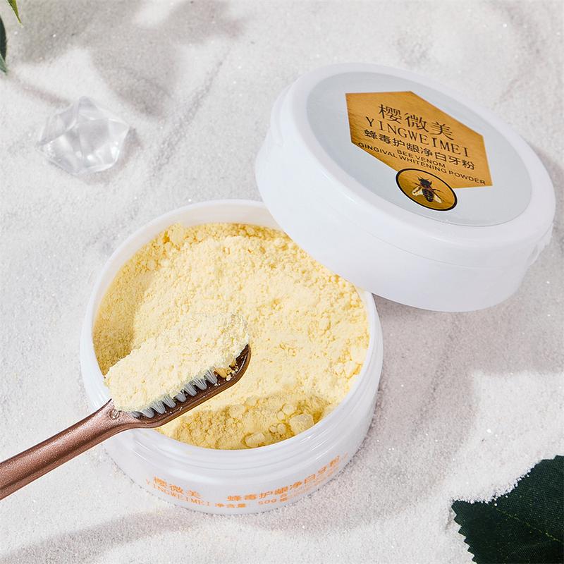 Product Introduction of Bột Răng Probiotic, YINGWEIMEI, Bọ Rắn Propolis, Làm Sạch Vết Bẩn Làm Sạch Răng, Miệng Hơi Thở Tươi Mới, 50g, Thời Lượng Có Hạn, [Thanh Toán Khi Nhận Hàng] 28