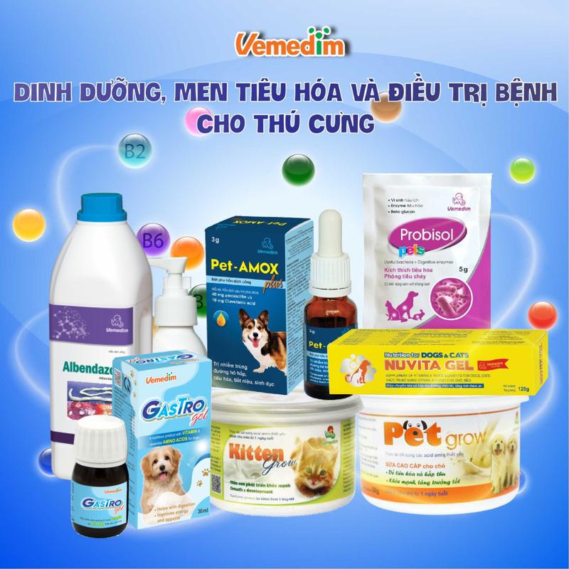 Vemedim Shampoo Nourish long hair - Sữa tắm cho chó, mèo lông dài, protein nuôi dưỡng bộ lông từ sâu bên trong, Chai 300ml 4