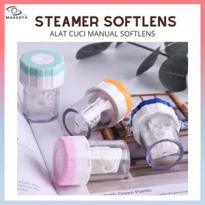 Alat Pencuci Pembersih Softlens Steamer Manual Portabel