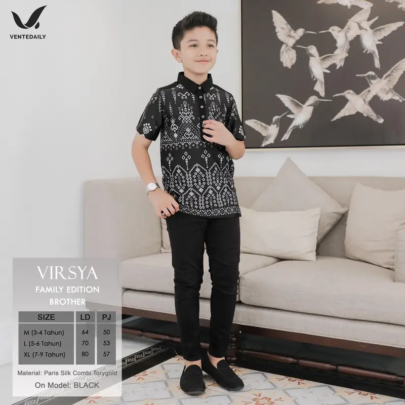 Virsya kemeja anak 1