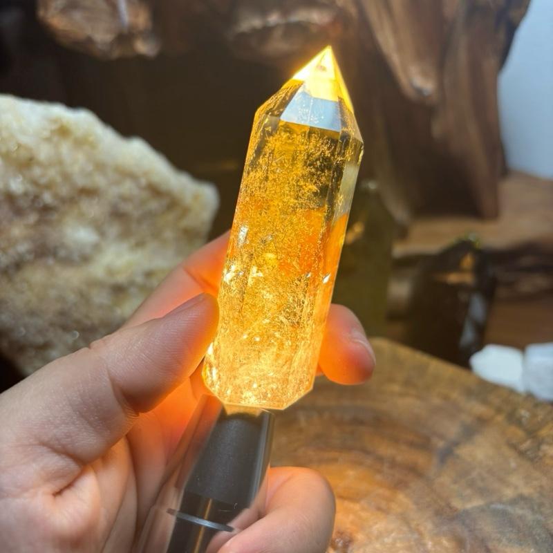 Trụ Thạch Anh Vàng - Y5 - 77g 1