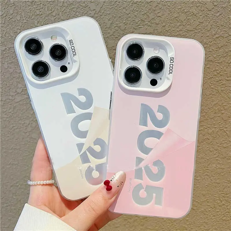 Ốp Cứng, Thích Hợp Cho IPHONE11 12 13pro 14 15plus 16promax, Mẫu Năm Mới 2025, Chống Sốc, Quà Tặng Năm Mới, Mẫu Mới 0