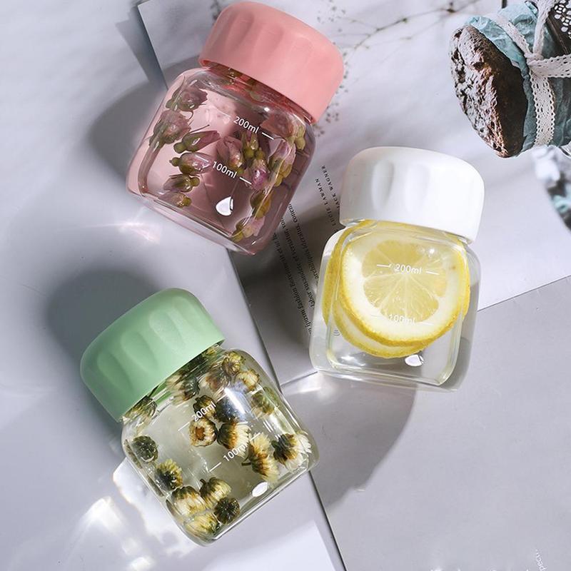 Product Introduction of Bình Nước Thủy Tinh, Dung Tích 300ml, Có Tay Áo Cốc Và Nắp, Cầm Tay Cho Gia Đình, Thích Hợp Cho Bữa Sáng, Cà Phê, Nước Ép, Sữa, R0S8 29