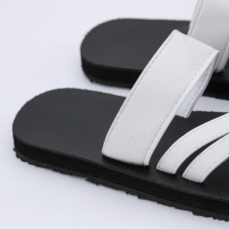 Product Introduction of Dép sandal Nữ quai da mềm Đế bệt Cao Su ôm chân mã SD40 Mũi mở Dép xăng đan Chân đế phẳng (1 cm trở xuống) DéP Shoes GiàY Jean 31