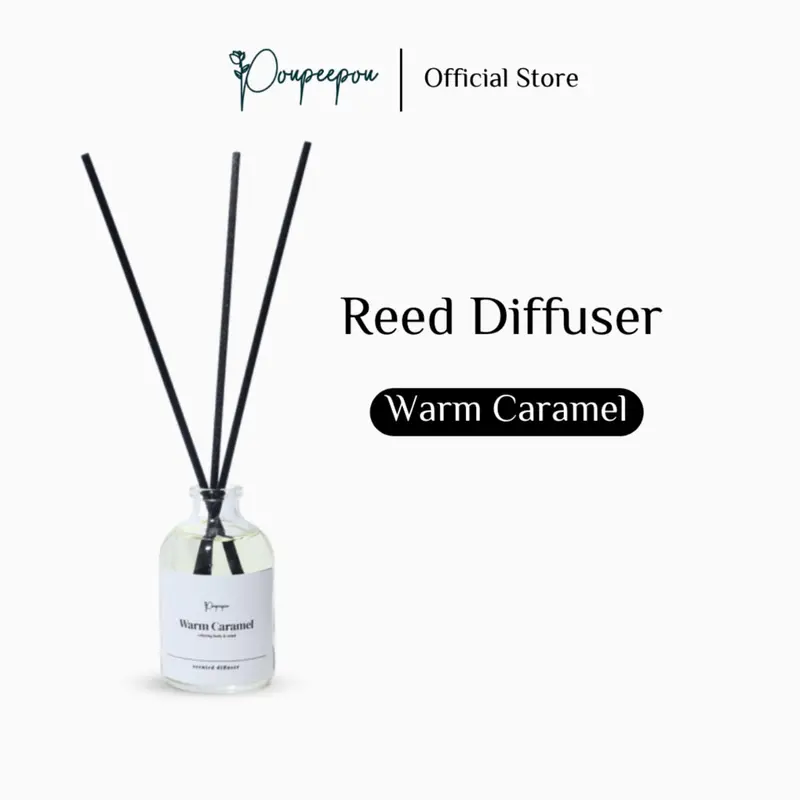 Poupeepou Diffuser Aromatherapy Aesthetic dan Refill Diffuser | Difuser Aroma Pengharum Ruangan Pewangi 6