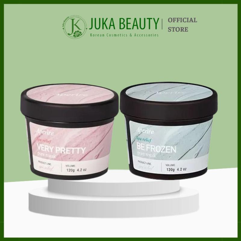 Mặt Nạ Đất Sét Aperire Spa Relief BE FROZEN/VERY PRETTY Pore Mask 120g Làm Đẹp Da Skincare Dưỡng Ẩm Da Nữ Women Cosmetics