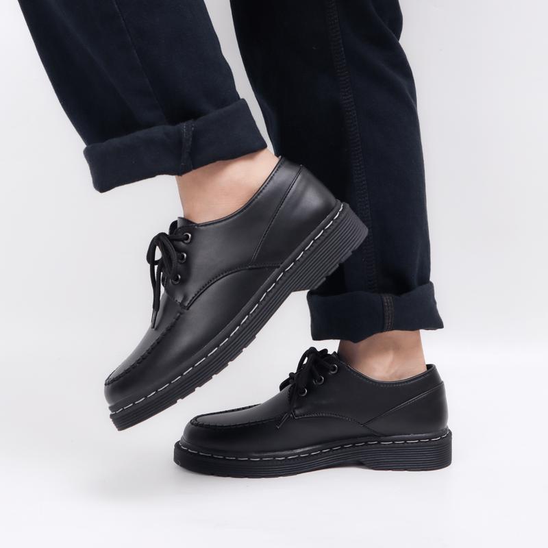 Product Introduction of Wajendra x MNDY - Zayn Black Series - Sepatu Docmart Casual Hitam Pria Boots / Durable / Elegan / Trendy / Fashionable Shoes 18