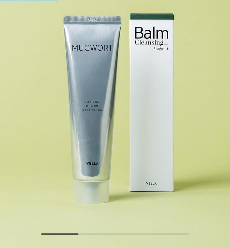 Y19: Sáp Tẩy Trang Balm Cleansing Mugwort VELLA 80ml 