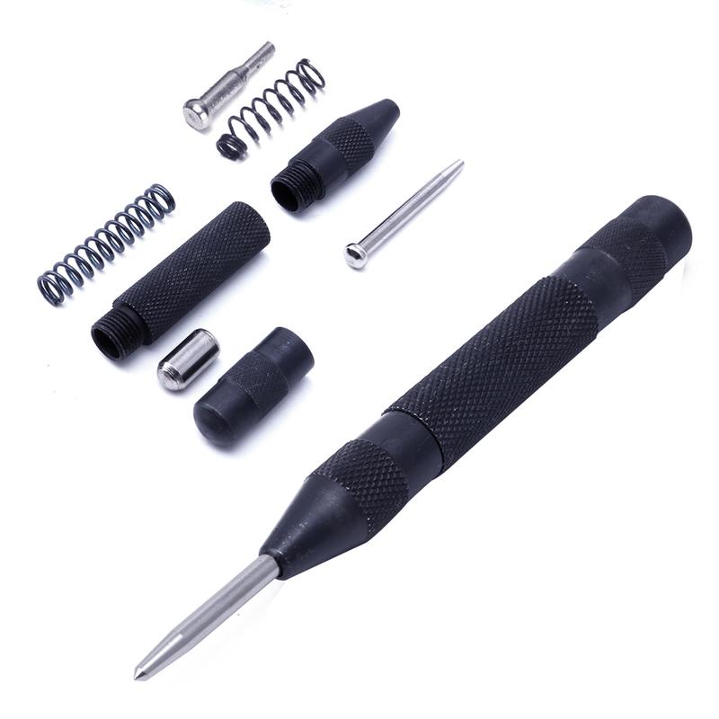 Product Introduction of 5" Automatic Centre Punch Heavy Duty Spring Loaded Metal  Press Dent Marker 33