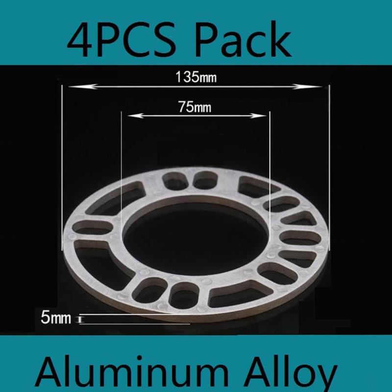 Product Introduction of Universal 5mm Alloy Wheel Spacers Adapter Shim Plate 4pcs 0