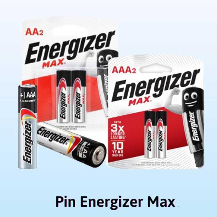 VĨ 2 viên Pin Energizer max E91/E92 Phụ Kiện Đèn