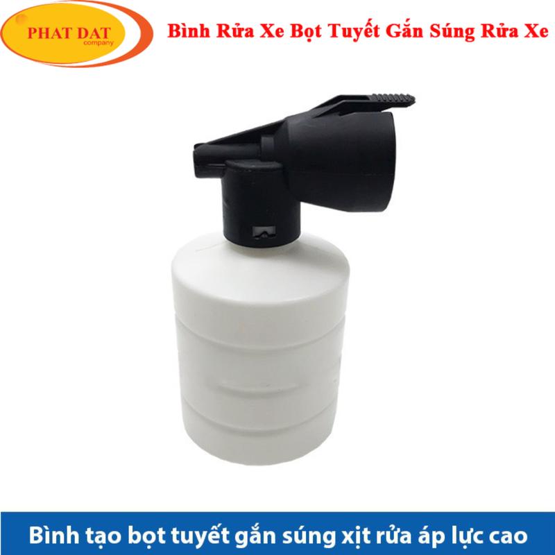 Bình Tạo Bọt Tuyết Mini Gắn Đầu S.úng Rửa Xe 500ml - Bình Phun Bọt Tuyết Mini Cho Máy Rửa Xe Gia Đình