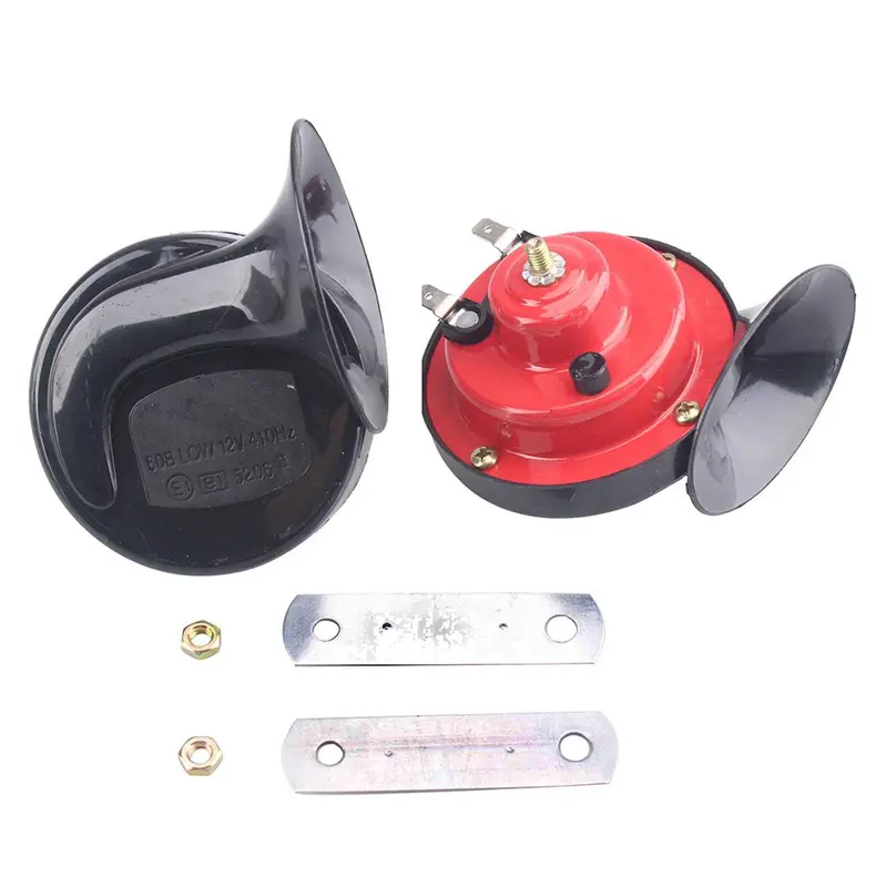 【2 CÒI/Rẻ】Bộ Còi Sên Ô Tô Chống Nước 12V Âm Thanh Lớn Phù Hợp Cả Xe Máy Xe Con Và Xe Tải Phụ Tùng Phụ Kiện 3