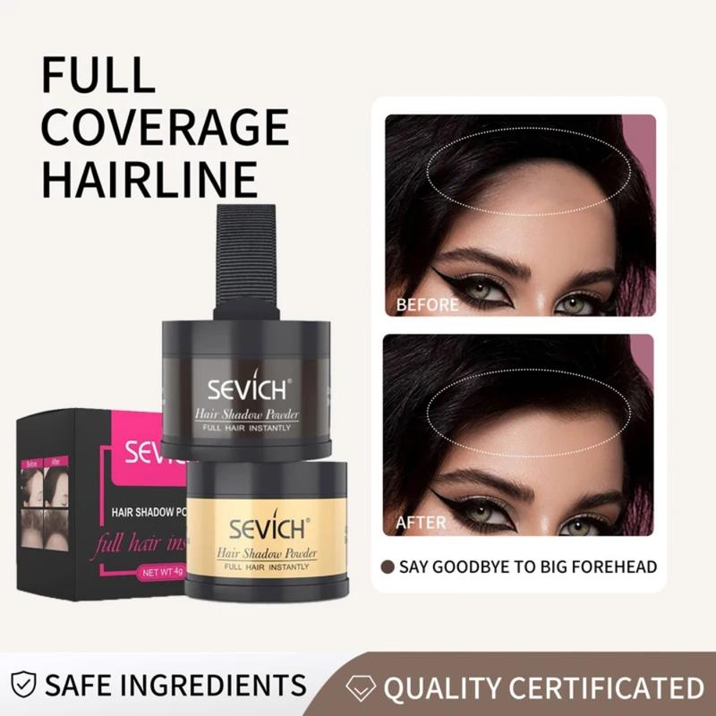 Product Introduction of 21 color Hair Shadow Powder Hairline Modified Repair Hair Shadow Trimming Powder Makeup Hair Concealer Natural Cover 0