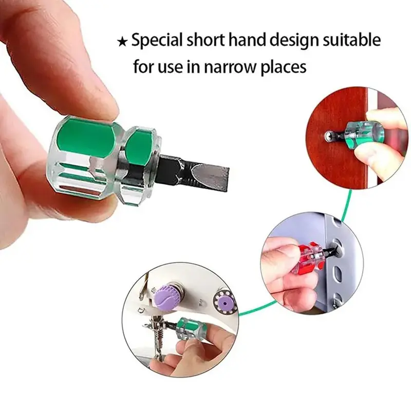 Tuốc nơ vít mini, chéo phẳng, nhỏ, công cụ tuốc nơ vít, S8Y2 7