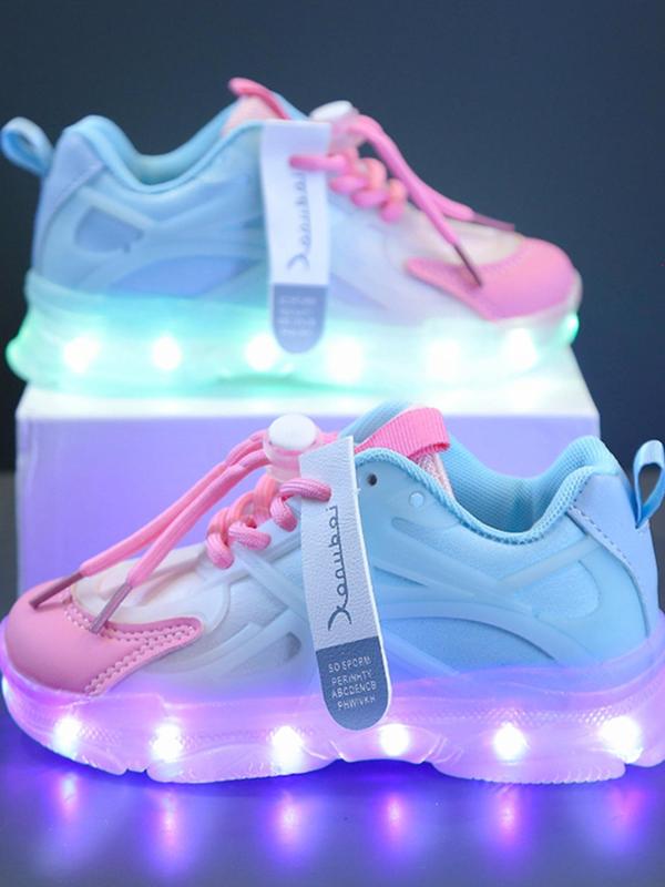 USB Rechargeable LED Light Shoes, Glow in The Dark Casual Sneakers, Street Dancing Shoes, Boys Girls Glow-in-the Dark Casual Sneakers 4