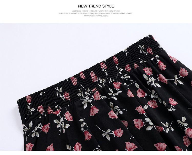 Product Introduction of Váy Mới Cho Mẹ TRUNG NIÊN, Cạp Cao Co Giãn, Thiết Kế Hoa, Thích Hợp Cho Mùa Hè, Dài Trung Bình 72 Dài, Thích Hợp Cho Múa Vuông, Chất Liệu Mỏng, 2024 26